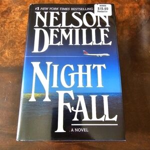 Night Fall Novel by Nelson DeMille, Hardcover, Pre-owned, Vintage